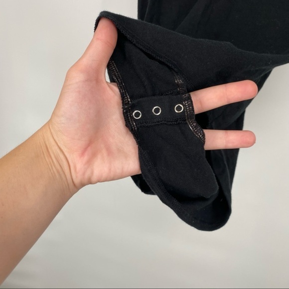 Victoria’s Secret PINK Black V-Neck Tank Bodysuit - Picture 5 of 6